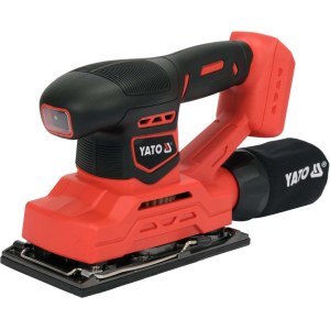 Plokštuminis šlifuoklis Yato YT-82751; 18 V (be akumuliatoriaus ir pakrovėjo)