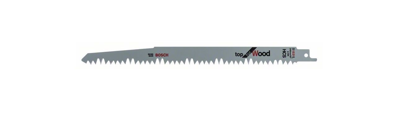 Pjūkleliai tiesiniam pjūklui Bosch S 1531 L; 5 vnt.