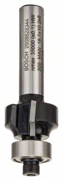Apvalinimo freza Bosch 3/10,5/53 mm su guoliu