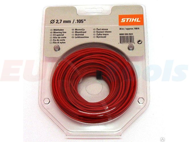 Pjovimo gija Stihl 9302342; 2,7 mm x 34 m