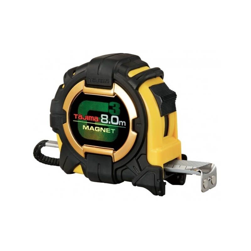 Matavimo ruletė Tajima G3 Lock27; 8 m 