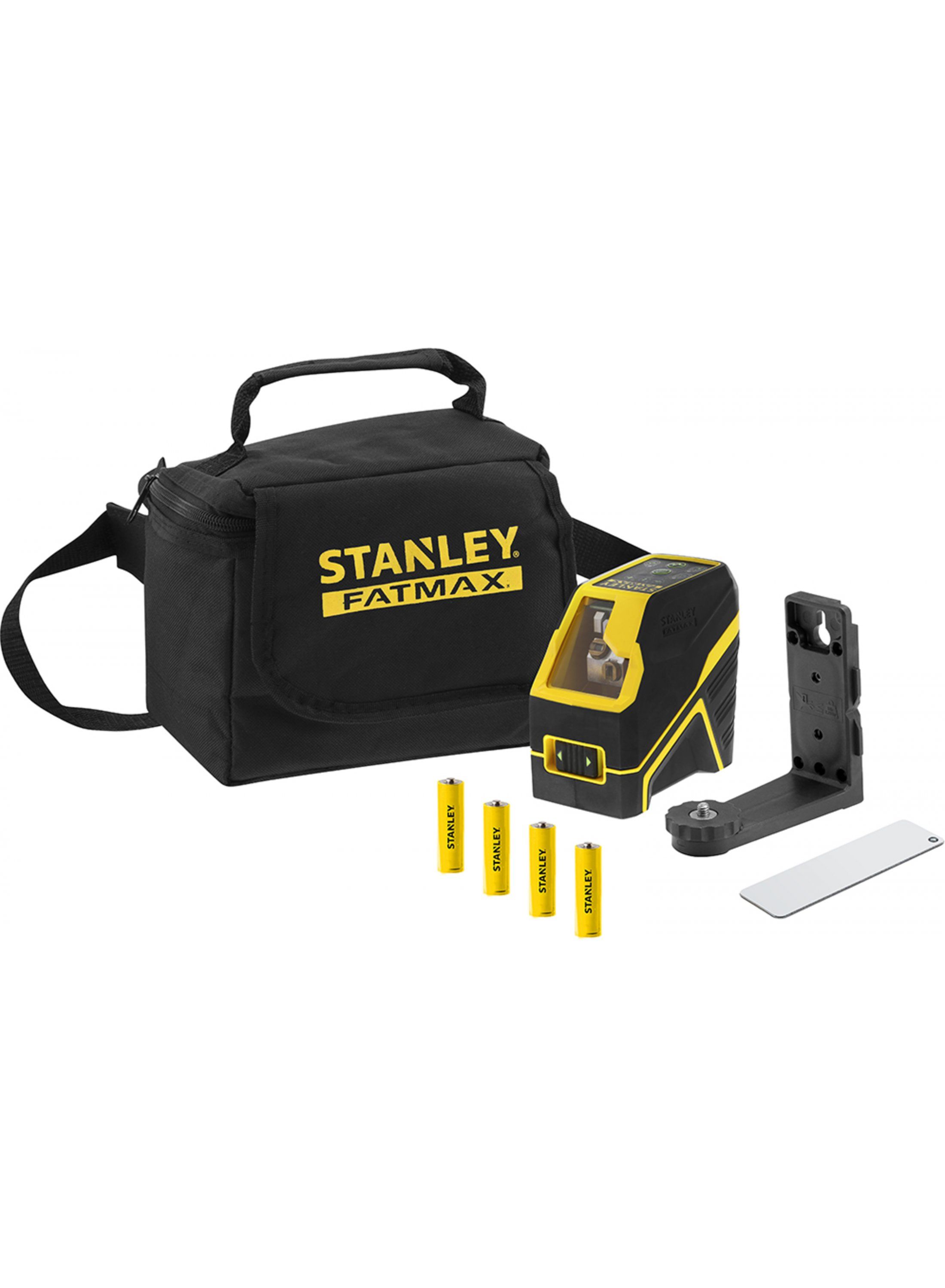 Kryžminis lazerinis nivelyras Stanley FatMax CL; žalias