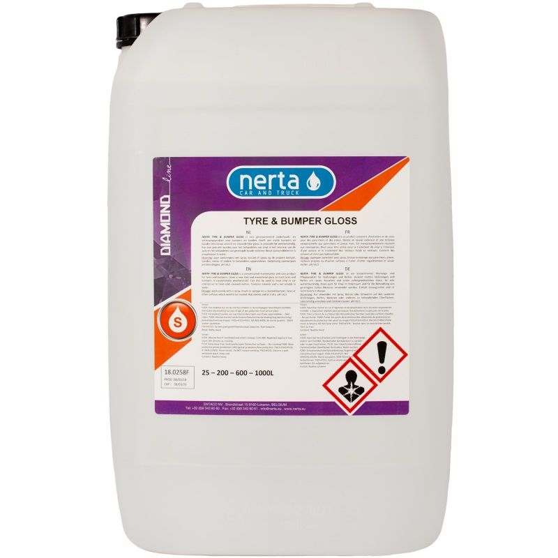 Blizgiklis padangoms Nerta Tyre&Bumper Gloss; 5 l 