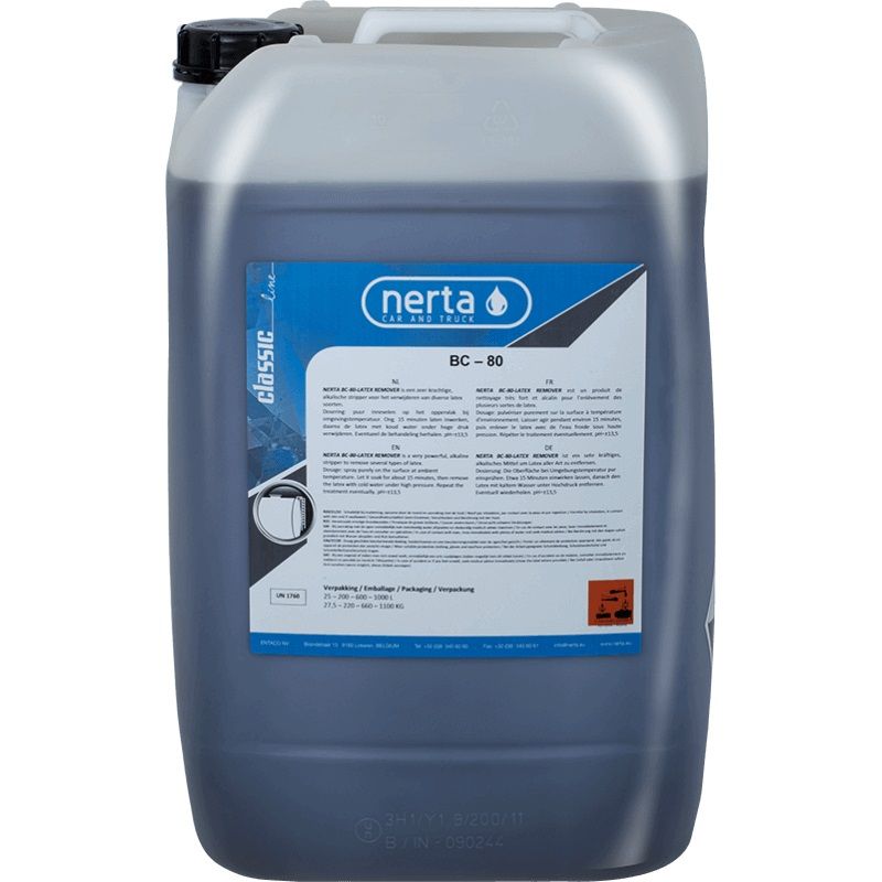 Šarminis valiklis Nerta Latex Remover BC-80; 25 l 