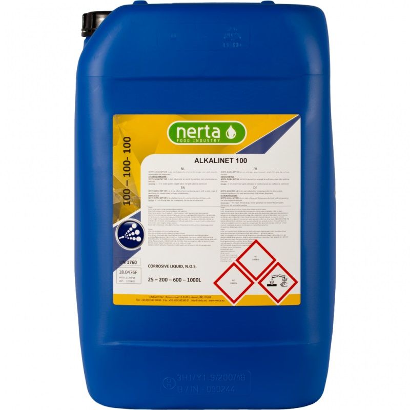 Šarminis valiklis Nerta Alkalinet 100; 5 l 