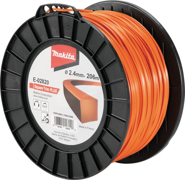 Pjovimo gija (kvadratinė) Makita E-02820; 2,4 mm/206 m 