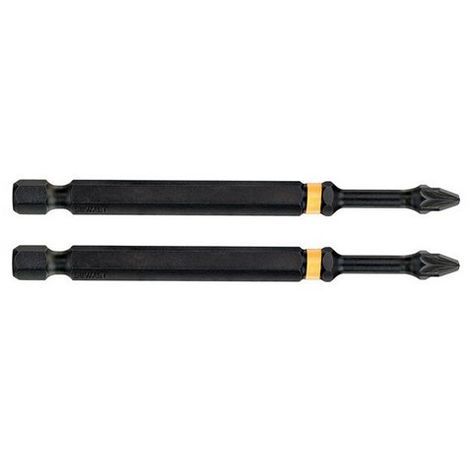 Smūginis sukimo antgalis DeWalt DT70566T-QZ; PZ2; 89&nbsp;mm; 2 vnt.