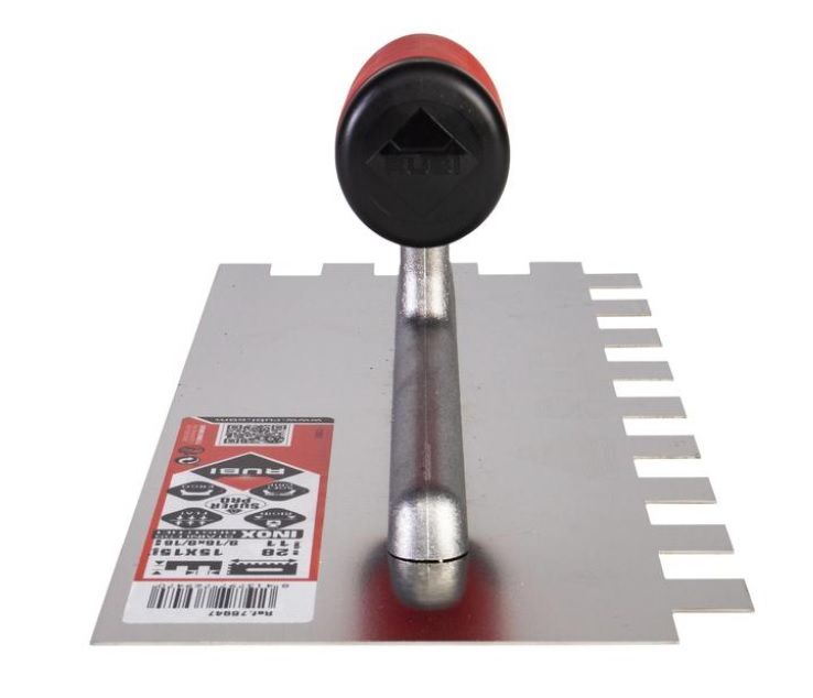 Šukos plytelių klijams Rubi Rubiflex; 15x15 mm; 28 cm 