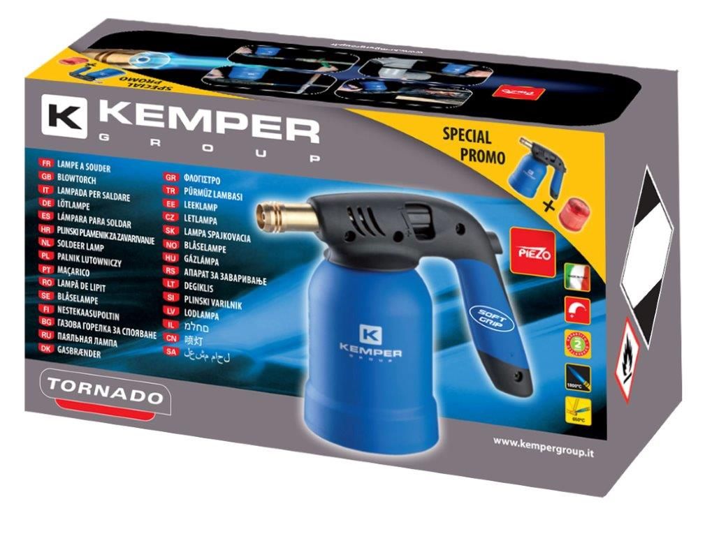 Degiklis Kemper TORNADO KE2019DEM + priedai