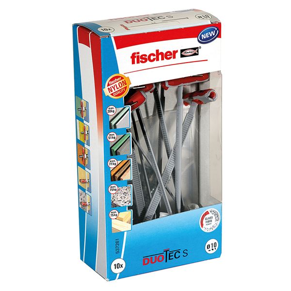 Nailoninis kaištis Fischer 437261; 10 vnt.