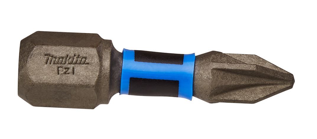 Smūginis sukimo antgalis Makita; PZ1; 25 mm; 2 vnt.