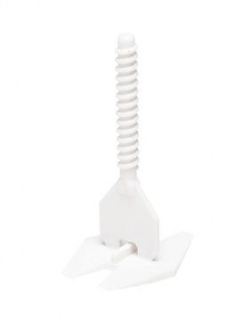 Plytelių lygio indikatorius Rubi CYCLONE LS Flate Base; 1,5 mm; 300 vnt.