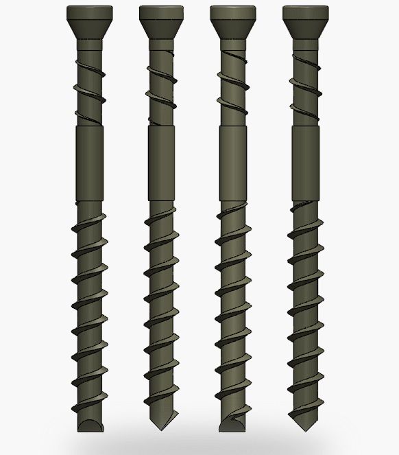 Medvaržtis Camo Deck Screws; T15; A4; 48x4,2 mm; 350 vnt.