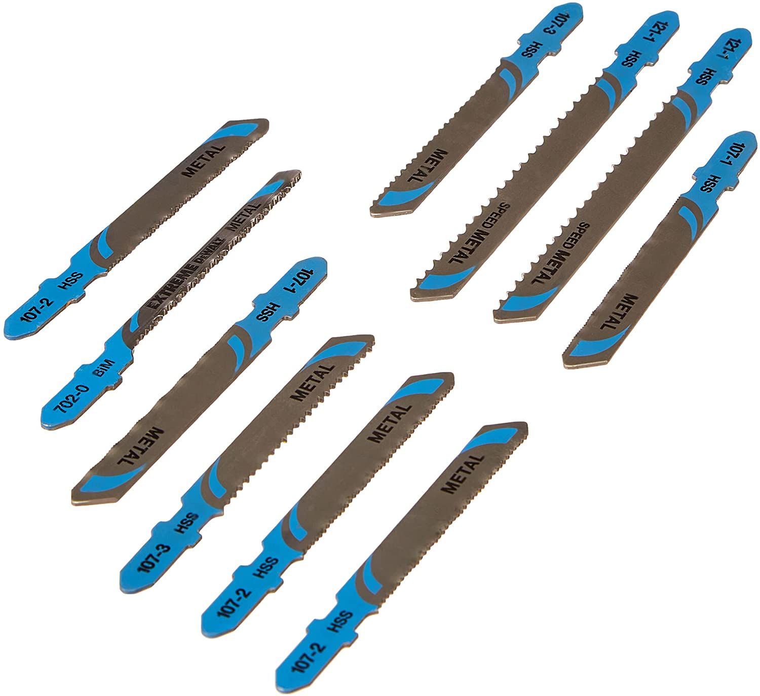 Pjūkleliai siaurapjūkliui DeWalt DT2292; 10 vnt.