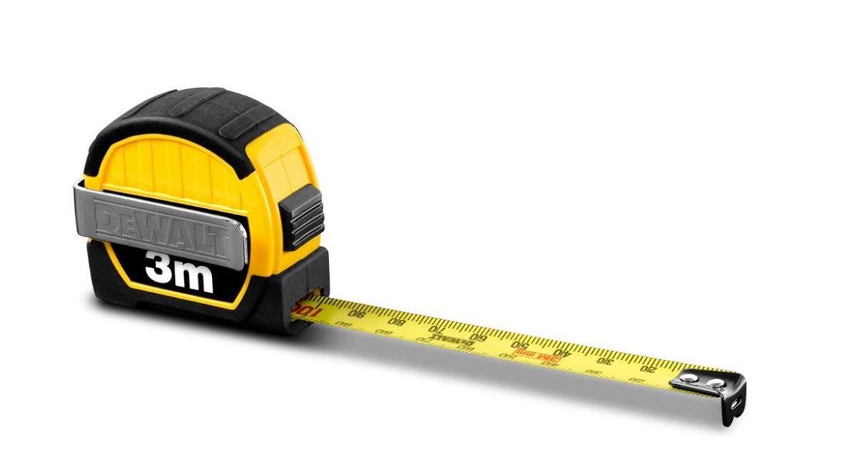 Matavimo ruletė DeWalt DWHT36098; 3 m