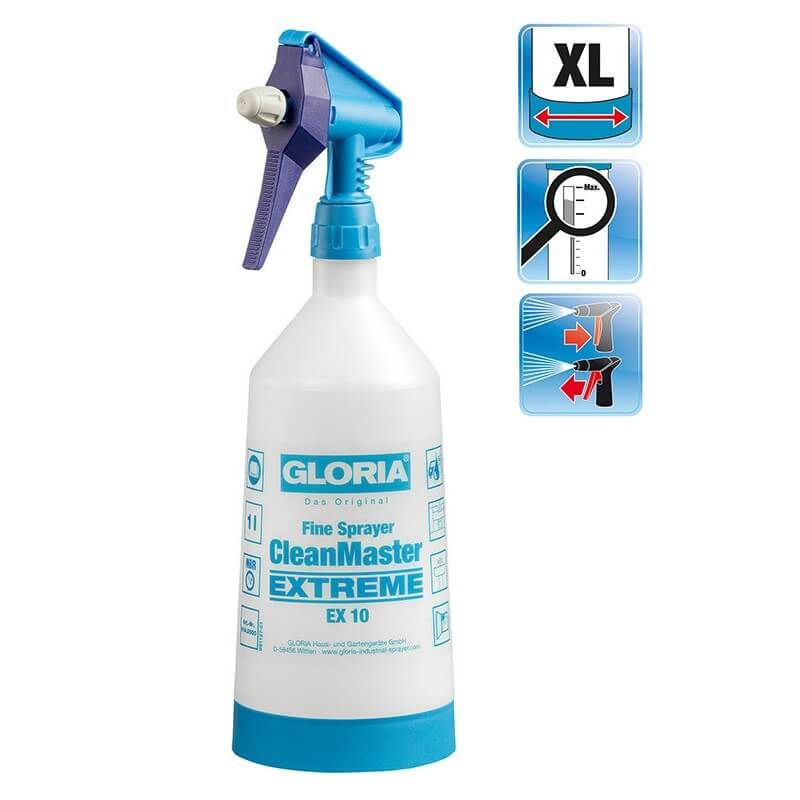 Rankinis purkštuvas Gloria CleanMaster EX; 1 l