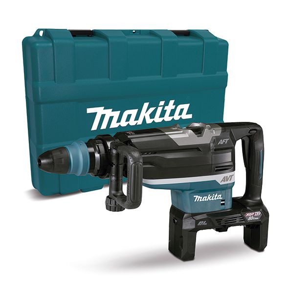 Akumuliatorinis perforatorius Makita HR006GZ; 21,4 J; SDS-Max; 40 V; (be akumuliatoriaus ir pakrovėjo)