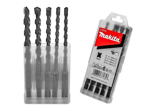 Grąžtų betonui rinkinys Makita D-36049; 6-12 mm; 160 mm; 5 vnt.