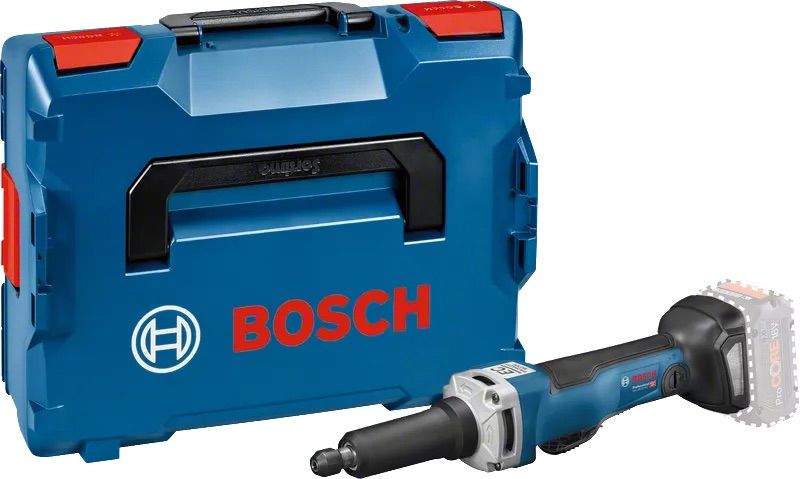 Tiesinis šlifuoklis Bosch GGS 18V-23 PLC; 18 V (be akumuliatoriaus ir pakrovėjo)