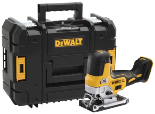 Siaurapjūklis DeWalt DCS335NT-XJ; 18 V; (be akumuliatoriaus ir pakrovėjo)