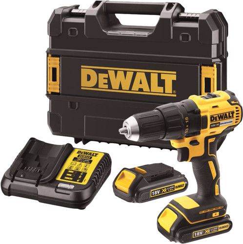 Suktuvas-gręžtuvas DeWalt DCD771S2-QW; 18 V; 2x1,5 Ah akum.
