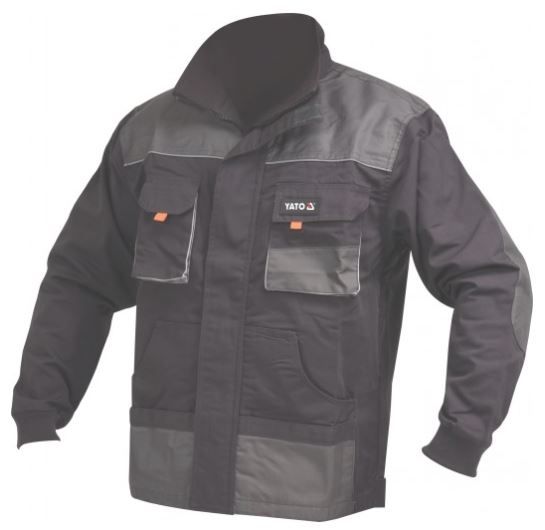 Striukė Yato YT-80178; L; juodas/pilkas