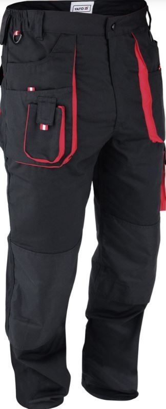 Kelnės Yato YT-8028; XL; juodos