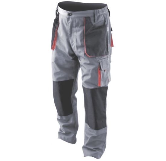 Kelnės Yato YT-80286; M; pilkos