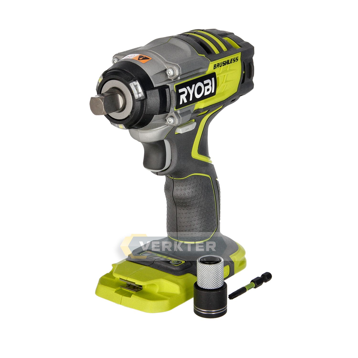 Smūginis veržliasūkis Ryobi R18IW7-0; 18 V (be akumuliatoriaus ir pakrovėjo)