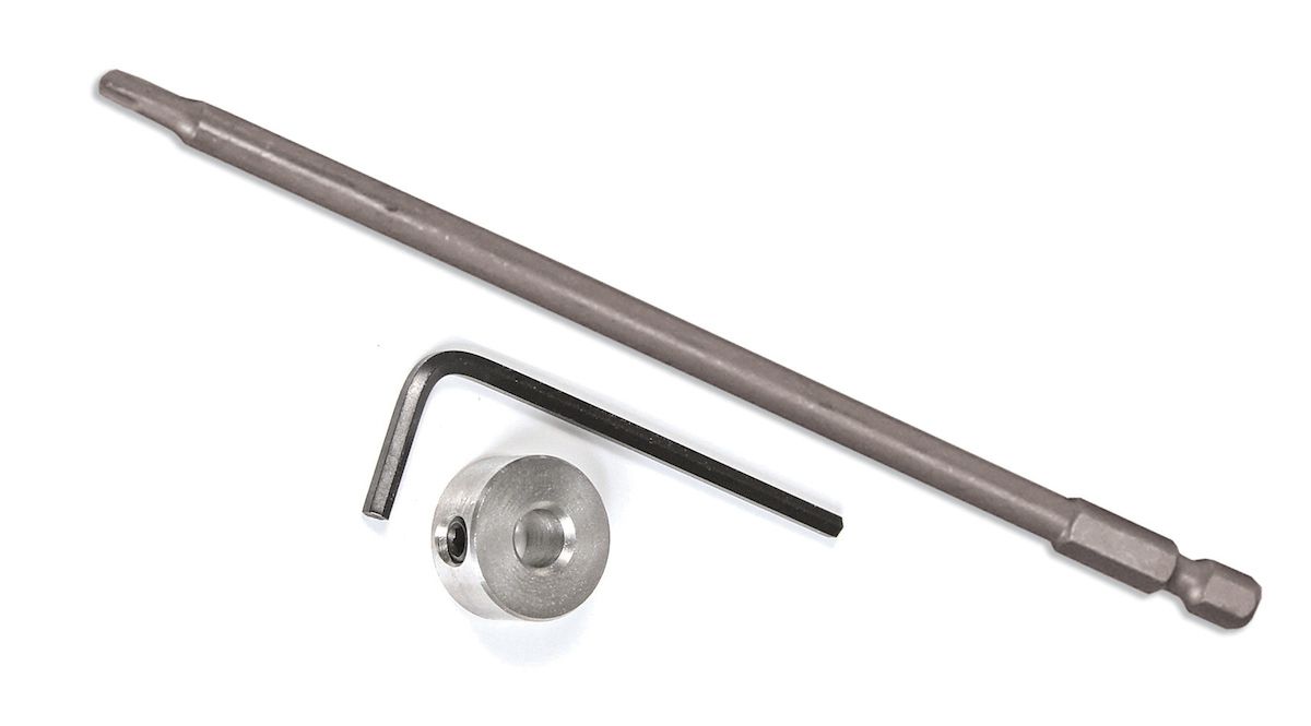 Sukimo antgalis Kreg DECKDRIVER; 1/4''; su gylio ribotuvu