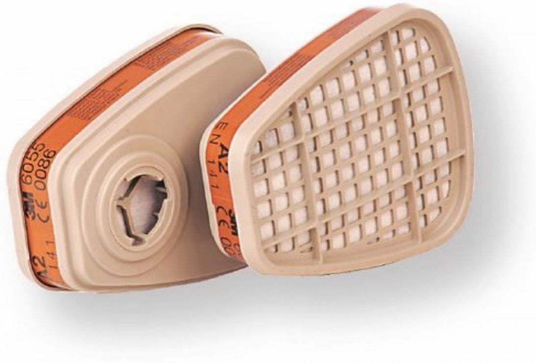 Filtras 3M 6055; A2; 2 vnt.