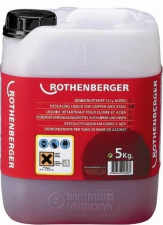 Nukalkinimo priemonė Rothenberger ROCAL Plus; 5 l