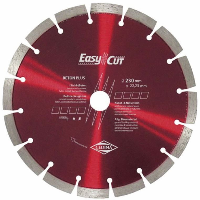 Deimantinis pjovimo diskas Cedima Beton Plus; 400 mm 