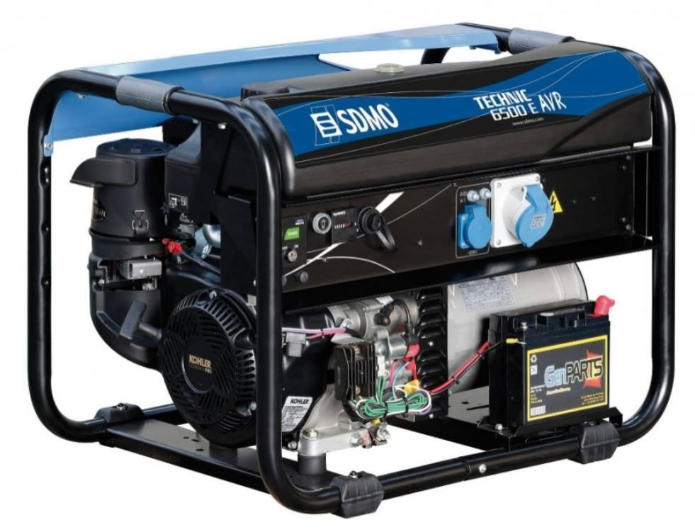 Inverterinis generatorius SDMO TECHNIC 6500 E AVR C5; 6,33 kW;  benzininis