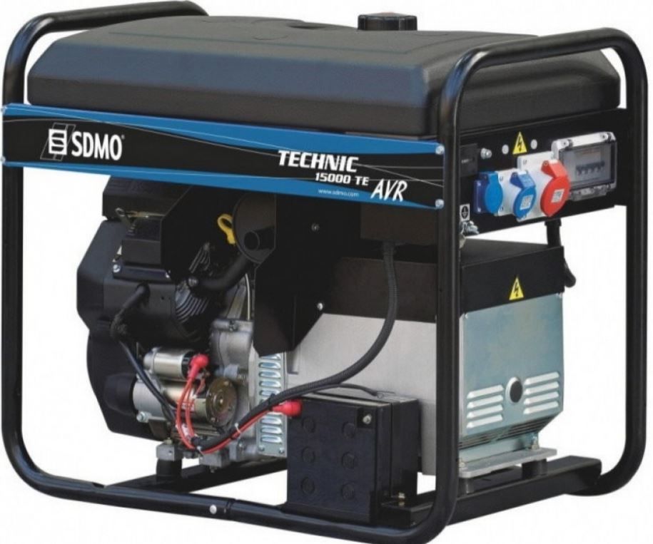 Generatorius SDMO TECHNIC 15000 TA AVR C5; 11,5 kW; benzininis