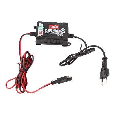 Automobilių akumuliatorių pakrovėjas Telwin Defende 8; 20 Ah  