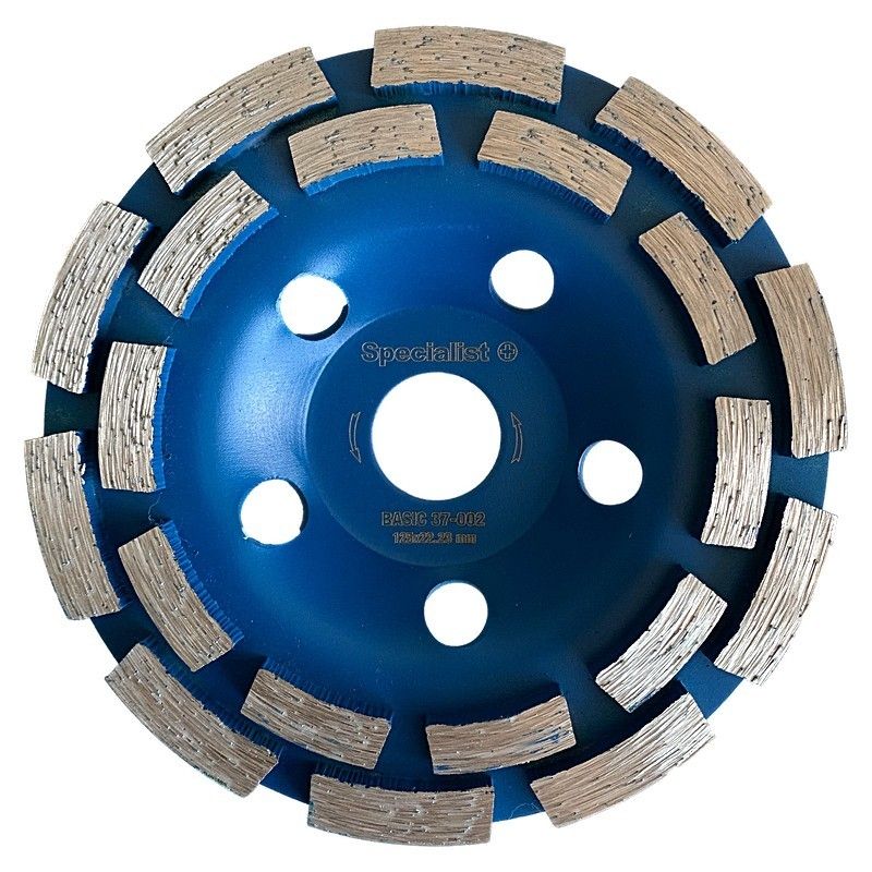 Deimantinis šlifavimo diskas Specialist BASIC 37-002; 125 mm