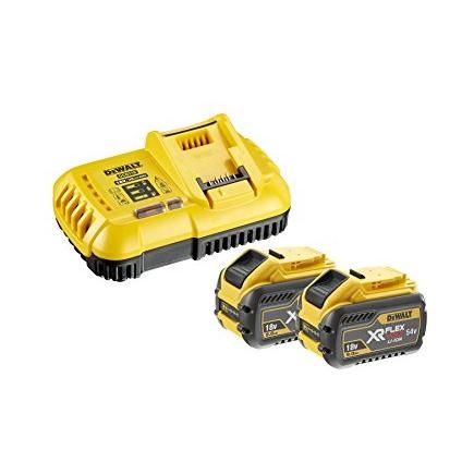 Priedų rinkinys DeWALT DCB118; 18 V; 2x9,0 Ah + pakrovėjas DCB547