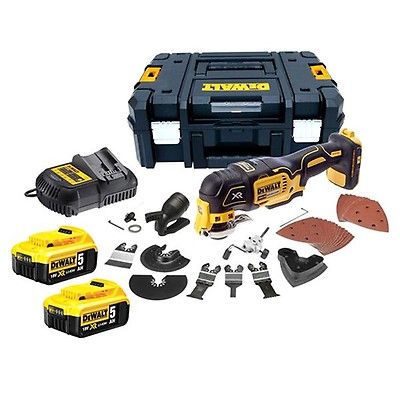 Daugiafunkcinis įrankis DeWalt DCS356P2-QW; 18 V; 2x5,0 Ah akum.