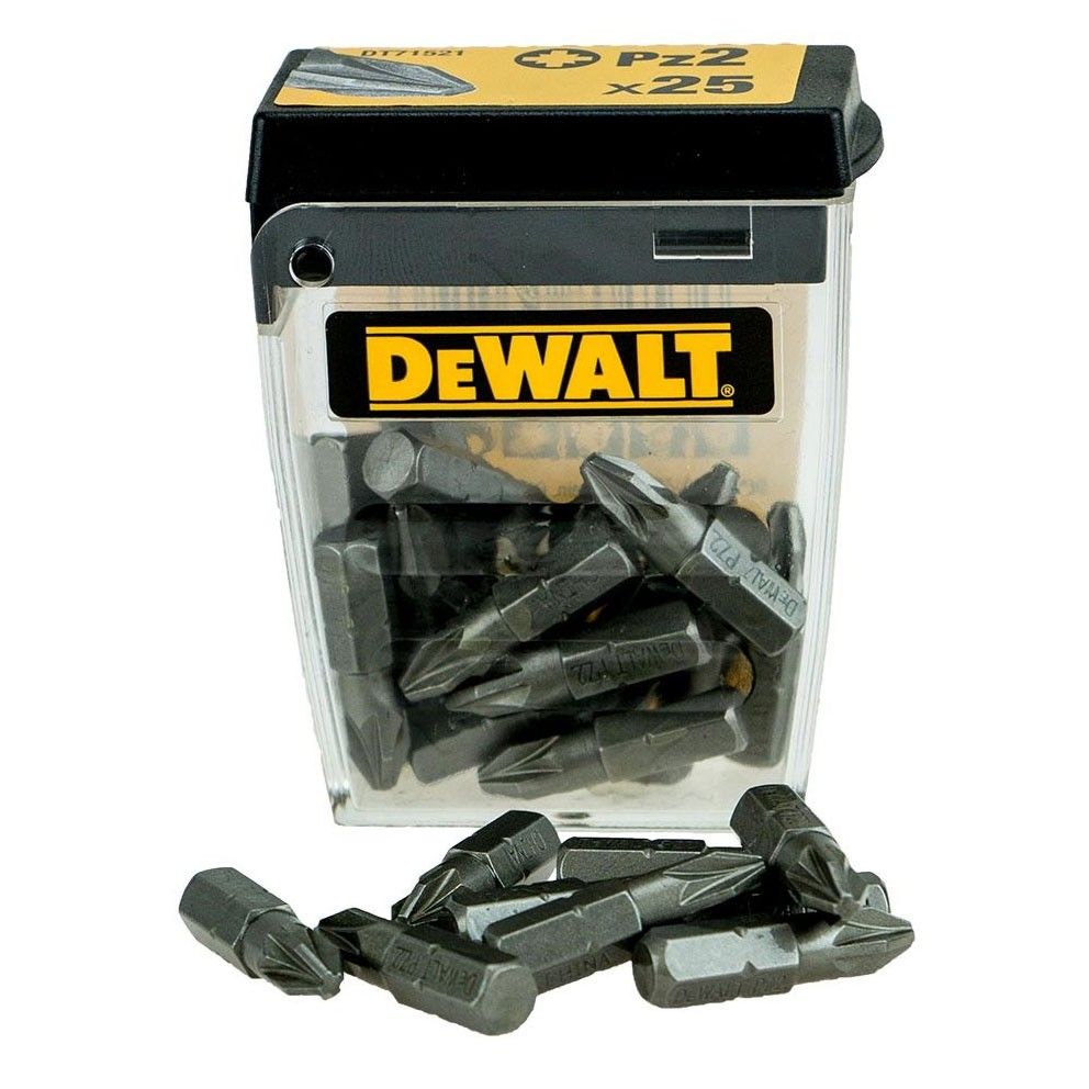 Sukimo antgalis DeWalt DT71521-QZ; PZ2; 25 vnt.