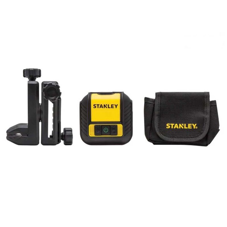 Kryžminis lazerinis nivelyras Stanley Cubix; žalias
