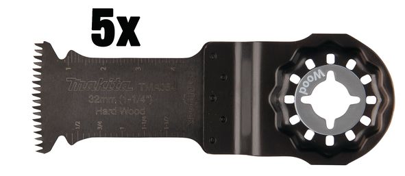 Įpjaunamasis pjūklelis Makita B-64886-5; 32 mm; 5 vnt.