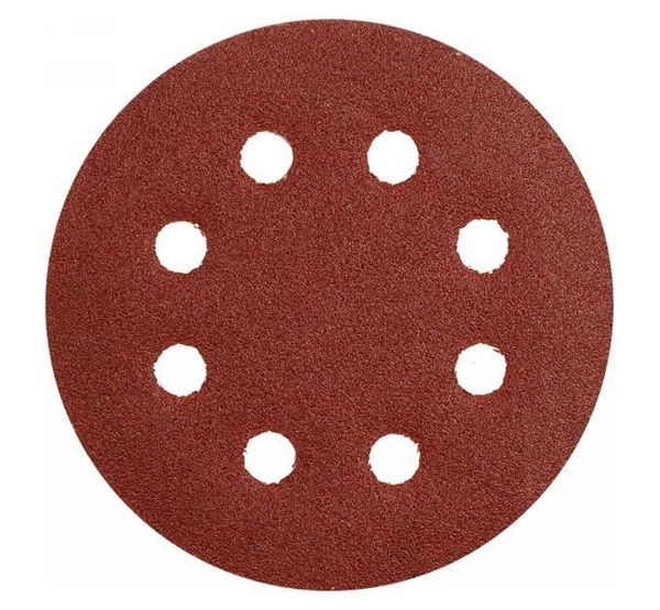 Šlif. popierius eksc. šlifuokliui Makita D-54514; K80; 125 mm; 10 vnt.