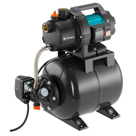 Hidroforas Gardena 3000/4 + Slėgiminis vandens tiekimo indas