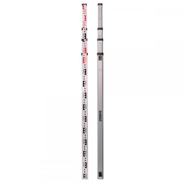 Lazerinio nivelyro liniuotė DeWalt DE0734-XJ; 4 m