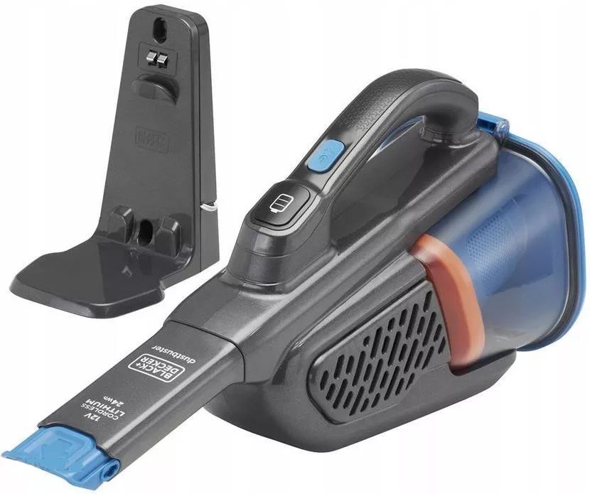 Akumuliatorinis siurblys Black & Decker BHHV320B-QW; 12 V; 1x2,0 Ah akum.