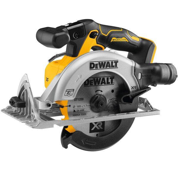 Akumuliatorinis diskinis pjūklas DeWalt DCS565N; 18 V (be akumuliatoriaus ir pakrovėjo)