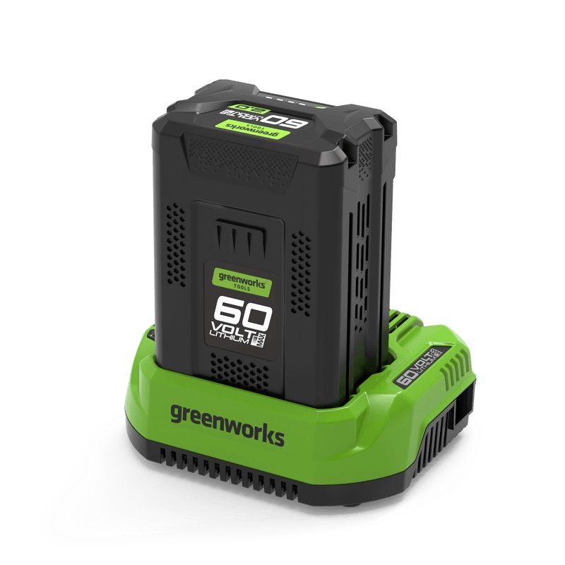 Akumuliatorius Greenworks GSK60B2; 60 V; 2,0&nbsp;Ah; Li-ion + pakrovėjas