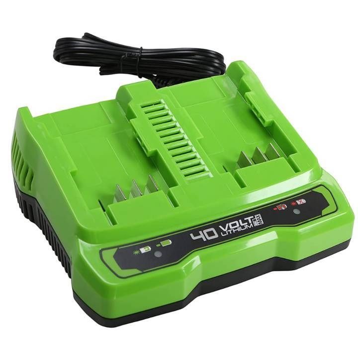 Pakrovėjas Greenworks G40x2CUC2; 40 V 