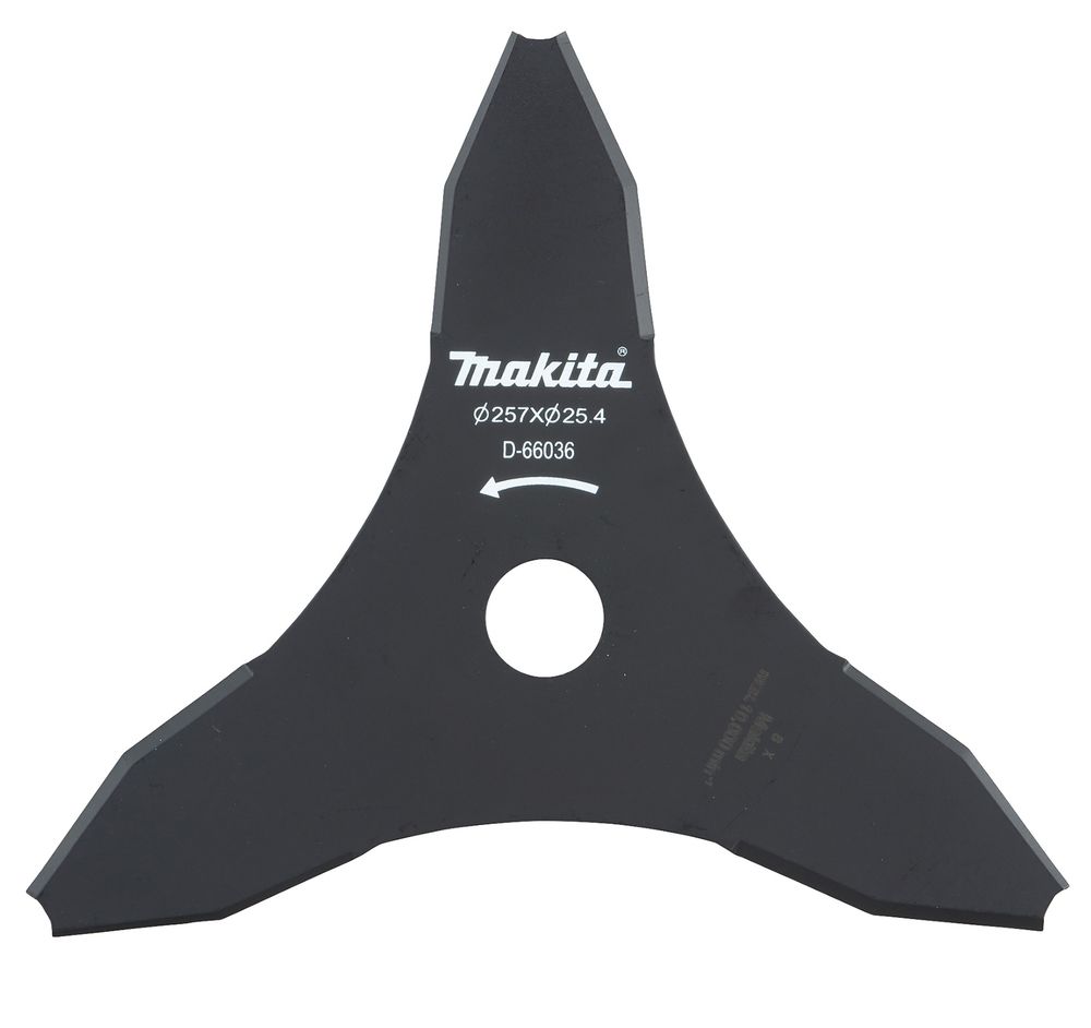 3 ašmenų pjovimo peilis Makita; 255x25,4 mm; Z3